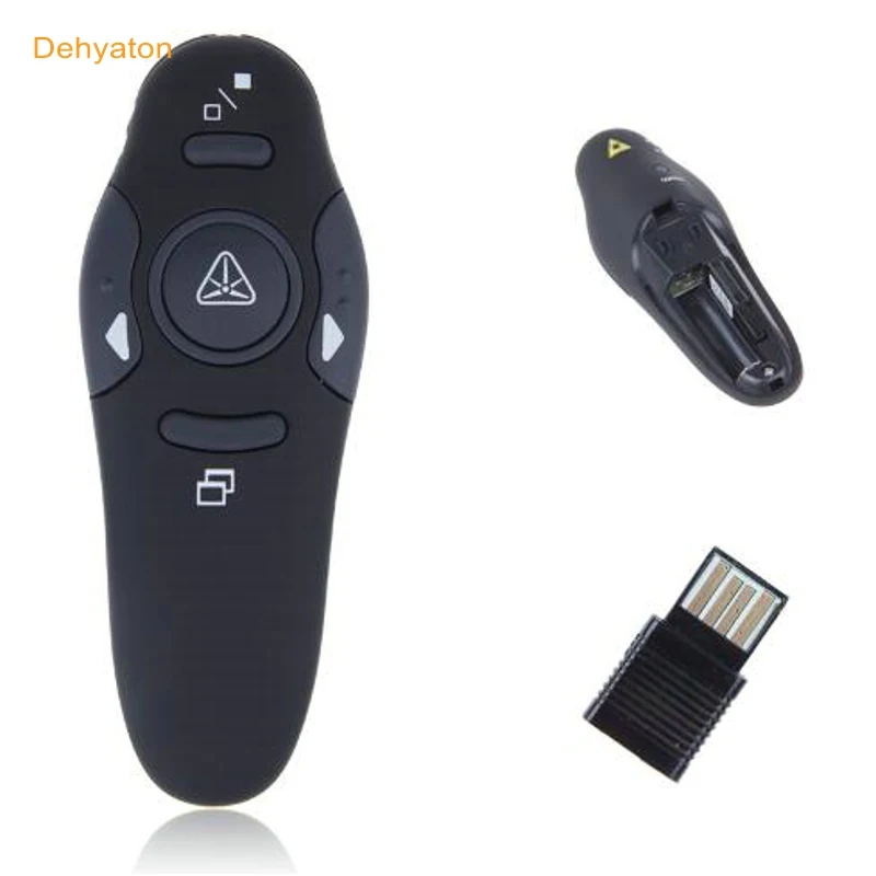 2017 Dehyaton 2 4 GHz USB беспроводной ведущий с красными лазерными указателями ручка RF