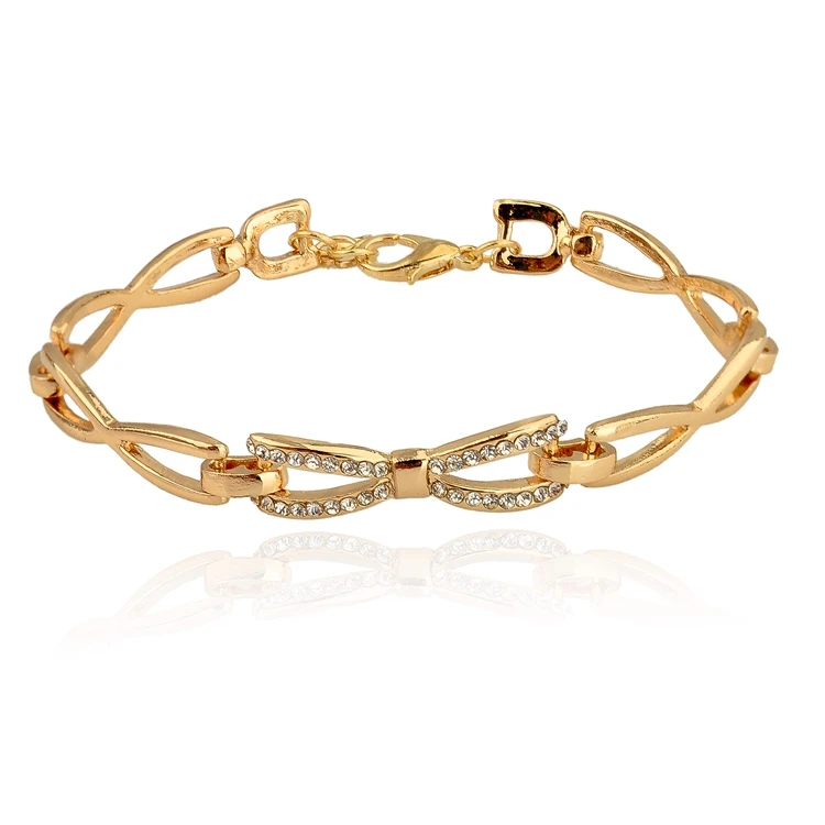 CHICVIE золотистые и Серебристые браслеты с бантом для женщин роскошные брендовые