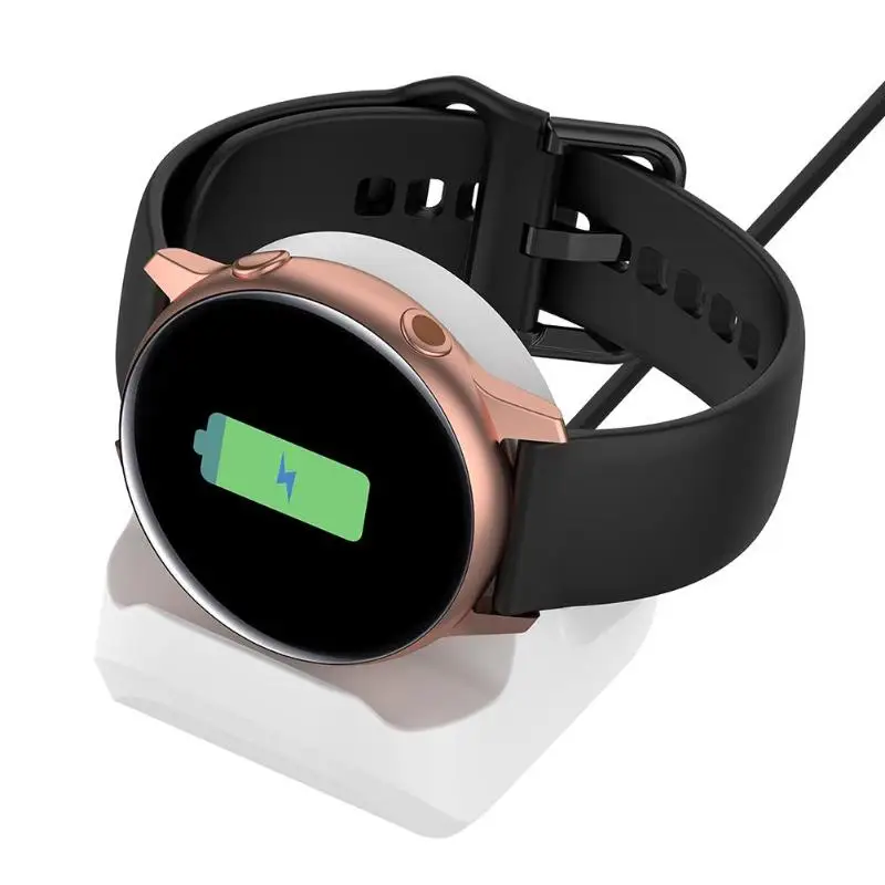 Силиконовая подставка для зарядного устройства док кабель Samsung Galaxy Watch Active 40 мм R500