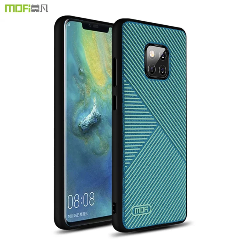 for huawei mate 20 Pro Case Cover MOFI Silicone Stripe Back 20pro Antiskid Epoxy Full |