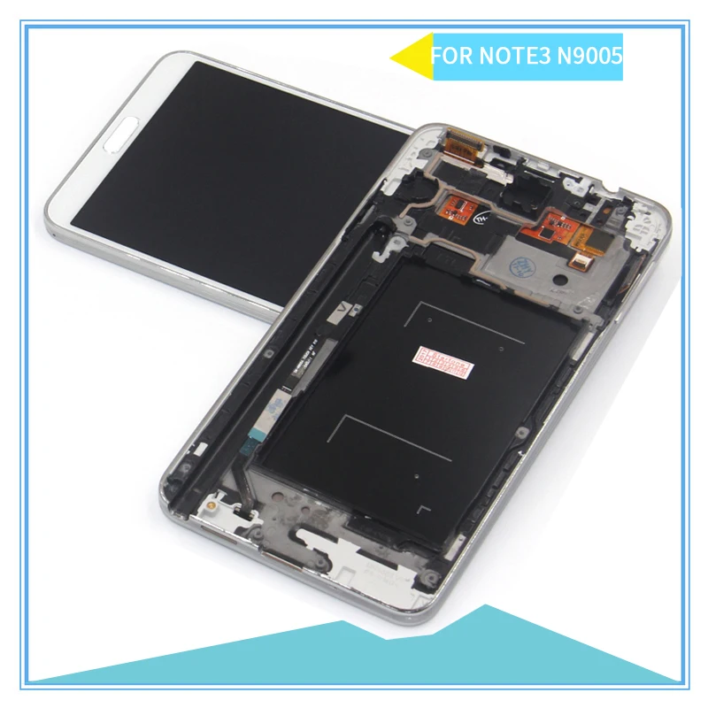 ЖК-дисплей для Samsung Galaxy Note3 Note 3 N9005 сенсорный экран дигитайзер сборка с рамкой |