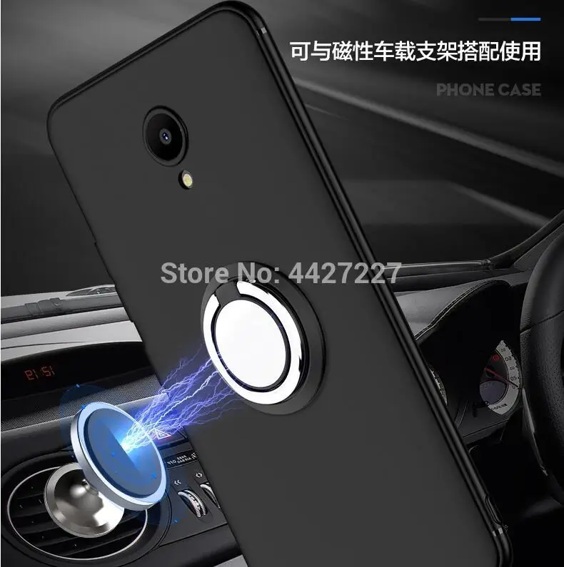 Магнитный автомобильный держатель кольцо для Meizu M6 MS6 M6S M3 M3S M5 M5S Note чехол M6T Pro 6 Pro7