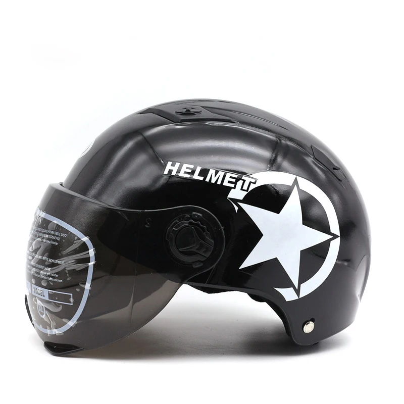 Новинка casco moto открытый шлем винтажный jets Ретро Регулируемый размер rcycle capacete