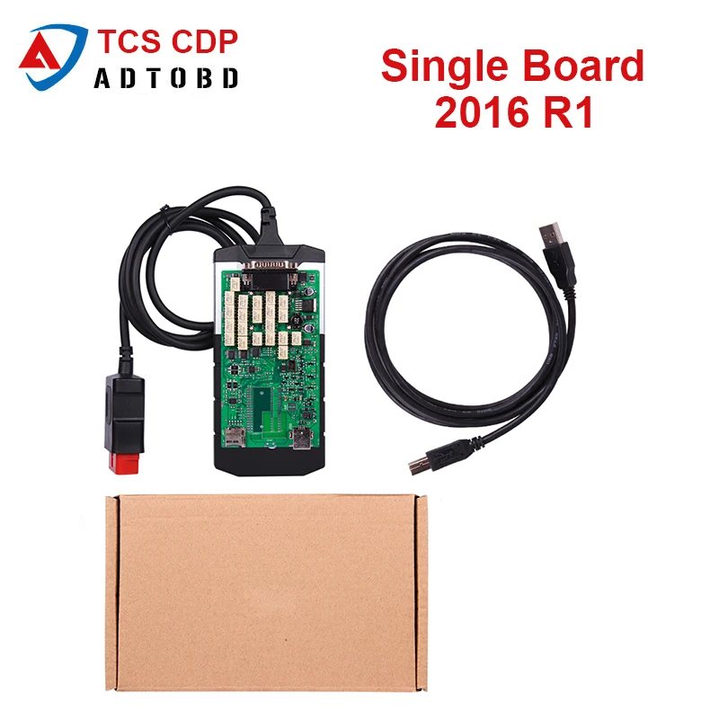 V9.0 зеленый Nec Реле VD TCS CDP Pro Plus 2016 R1 с Bluetooth USB OBDII OBD2 диагностический инструмент для
