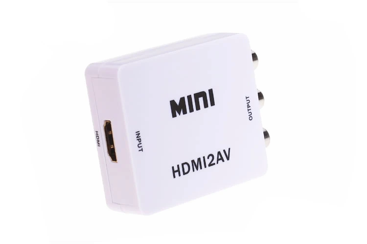 Мини HD видео конвертер Box HDMI в RCA AV/CVSB L/R видео 480P 720P 1080P HDMI2AV поддержка NTSC PAL выход HDMI в AV адаптер Мини HD видео конвертер Box HDMI в RCA AV/CVSB L/R видео 480P 720P 1080P HDMI2AV поддержка NTSC PAL выход HDMI в AV адаптер