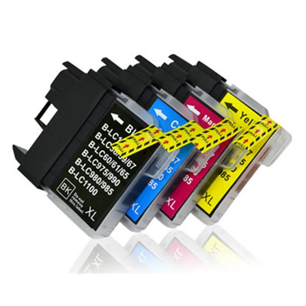 Чернильные картриджи совместимые с Brother LC 1100 LC11 LC16 LC38 LC65 LC67 LC980 DCP J140W 145C 165C 185C 195C 197C