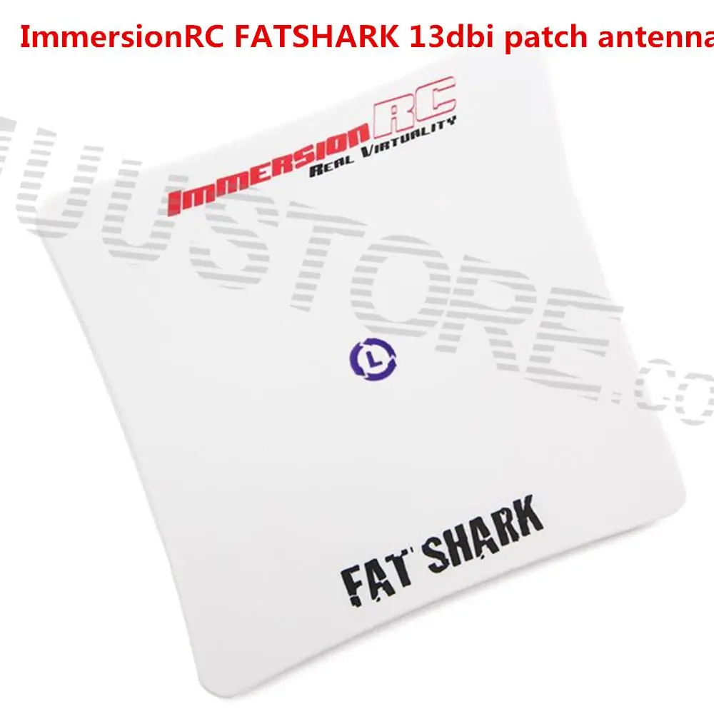 

Immersion Fatshark SpiroNET LHCP RHCP Patch Antenna (SMA) 5.8GHz 13dBi Gain For FPV DRONE Mini 200 250 300 Quadcopter