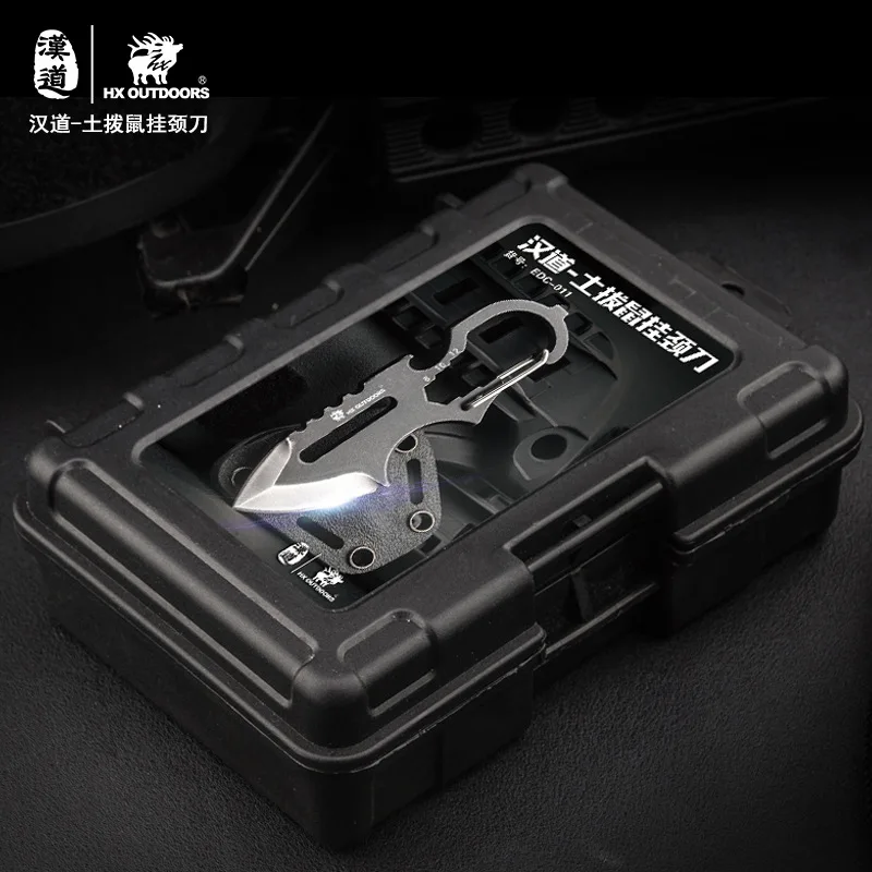 HX на открытом воздухе Marmot edc фиксированное лезвие шеи нож выживания охотничий