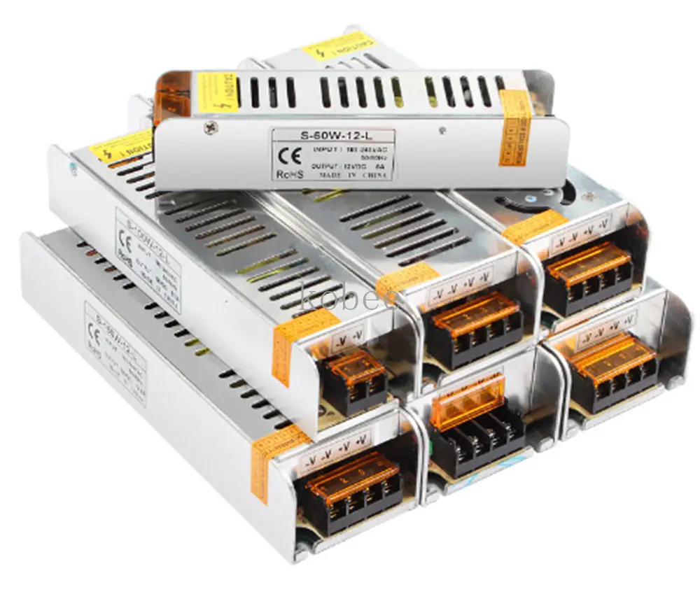 Источник питания 3A 5A 10A 15A 30A DC 12V трансформатор освещения для светодиодной ленты