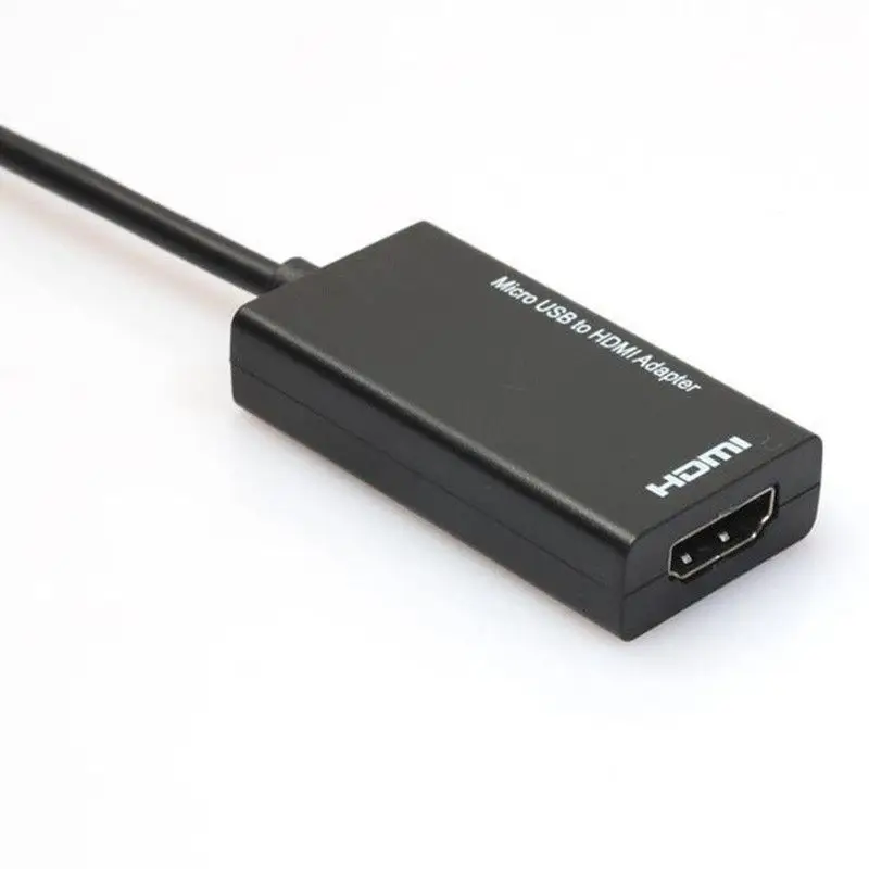 Адаптер Micro-USB в HDMI для монитора телевизора 1080P HD аудио кабель и видео конвертер