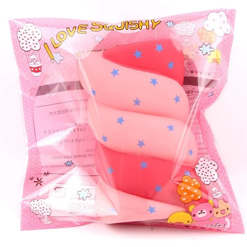 14 см Радуга конфеты хлопок мороженое мягкими замедлить рост Jumbo мягкий Squeeze Kawaii