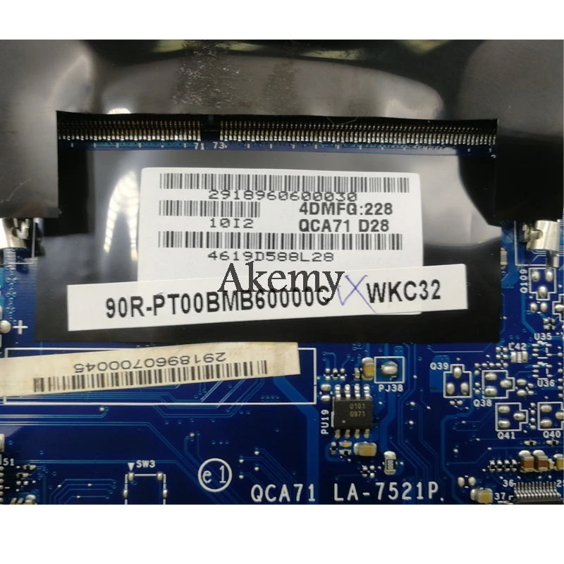 Оригинальная универсальная материнская плата Akemy для For Asus ET2411I LA 7521P ET2411 100%