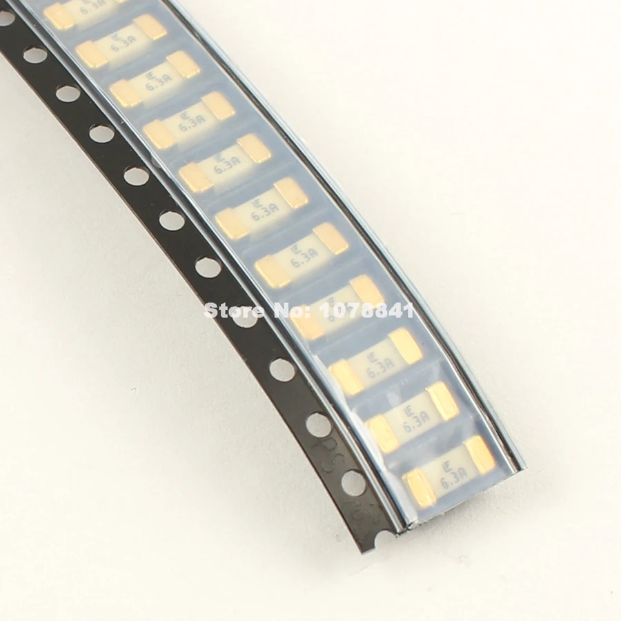 50 шт. Littelfuse быстродействующие SMD 1808 6.3A 125V 045106 3 предохранители для поверхностного