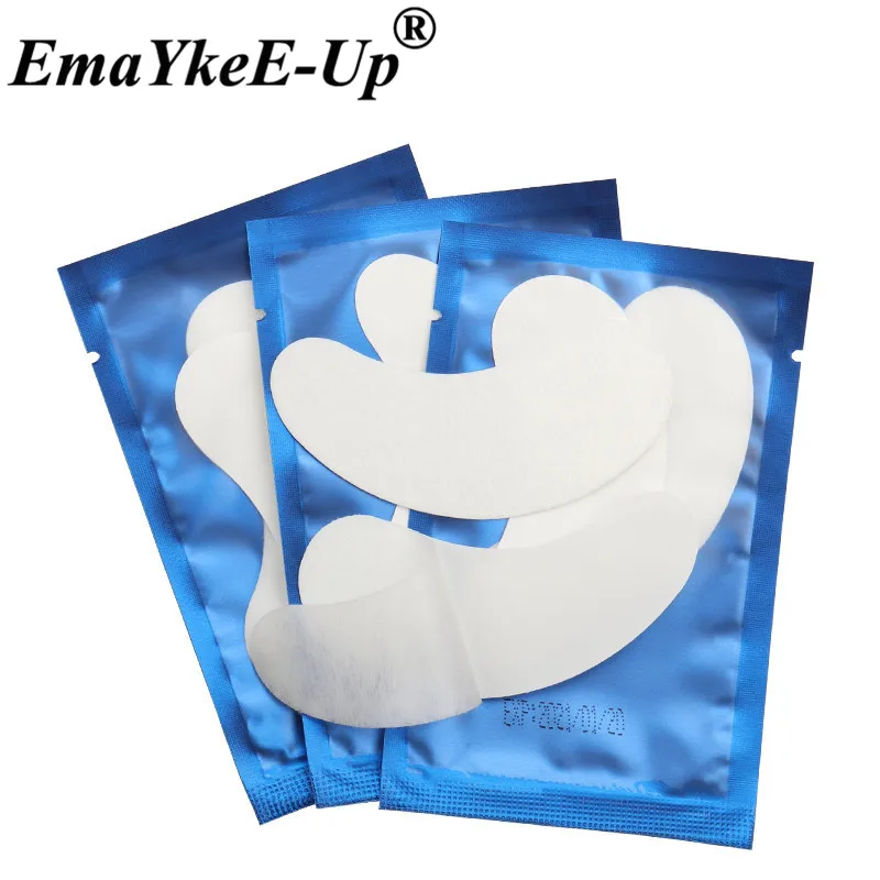 50pairs Collagen Eye Mask Patches Remove Anti-Puffiness Dark Circle Hydrogel Pads New Paper Eyelashes Extension | Красота и здоровье