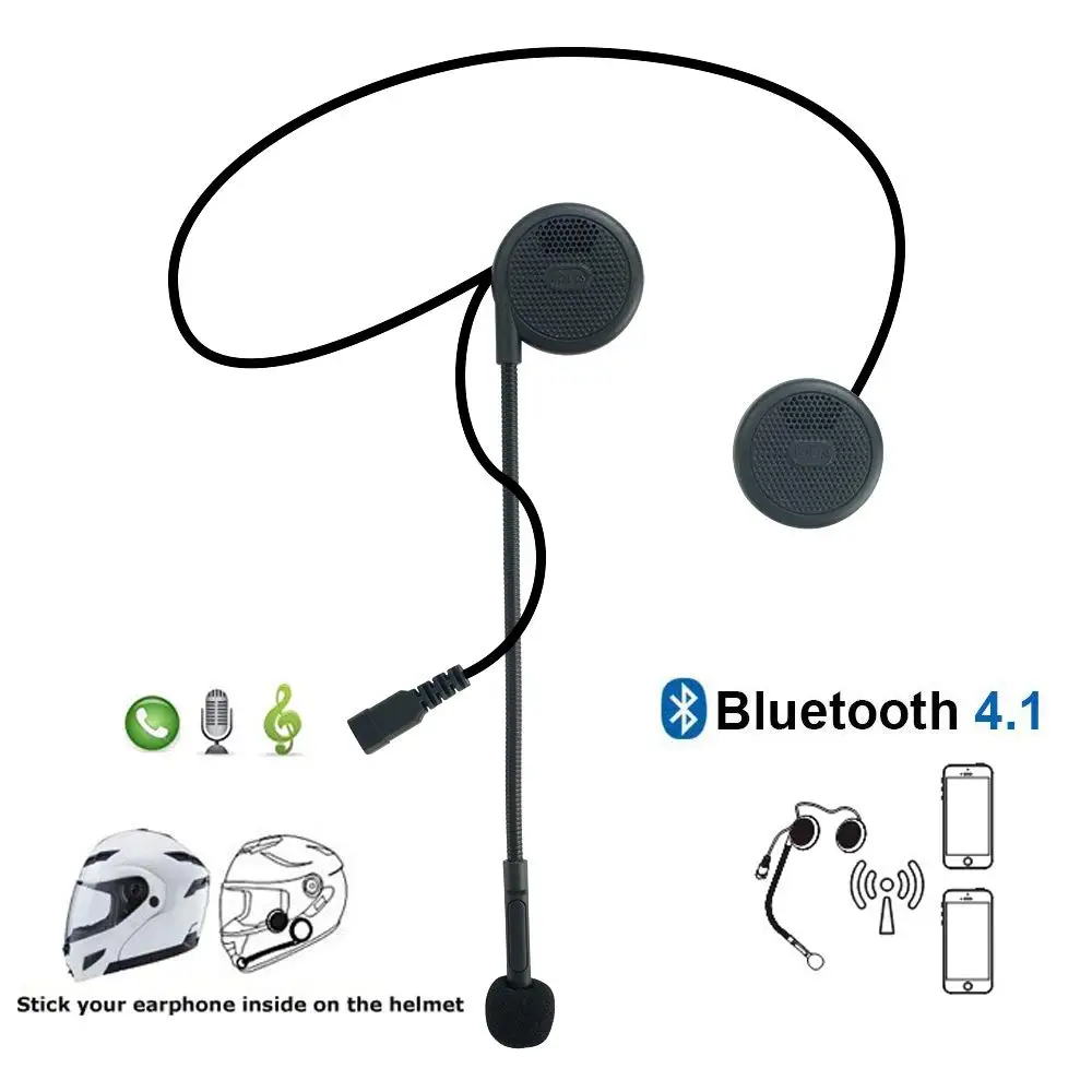 Мотоциклетный шлем Bluetooth гарнитура беспроводное радиоустройство наушники с