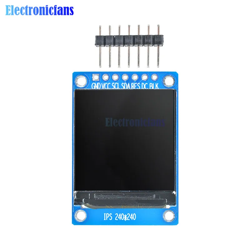 1 3 дюймовый 240*240 IPS экран ST7789 Привод IC SPI связи В напряжение интерфейс полноцветный