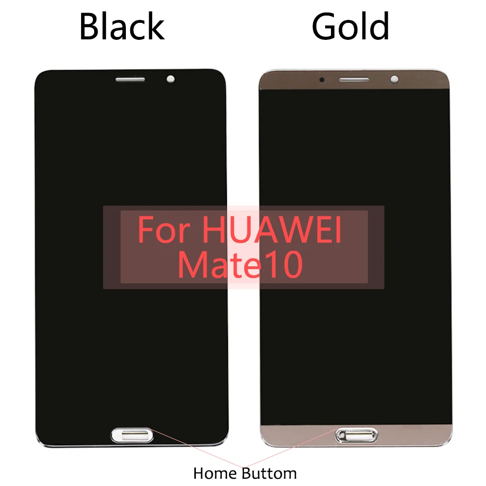 Кнопка отпечатков пальцев 5 9 ''ЖК дисплей для HUAWEI Mate 10 ЖК кодирующий
