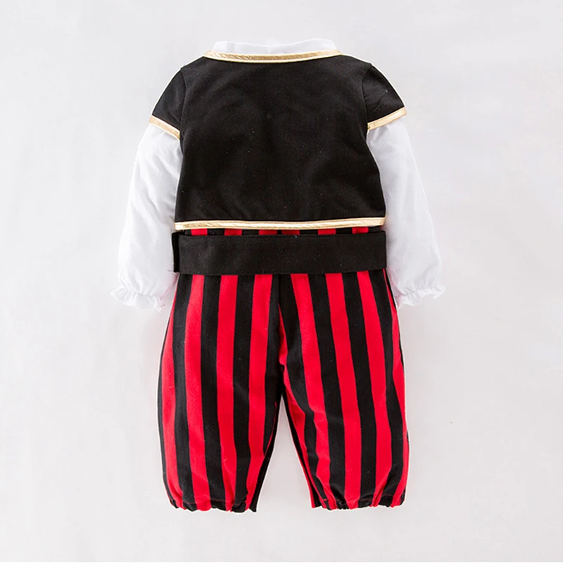 Halloween Boys Set Cosplay Children's Pirate Costume Dance Children Clothes Baby's Sets Christmas Gift 2020 new years | Детская