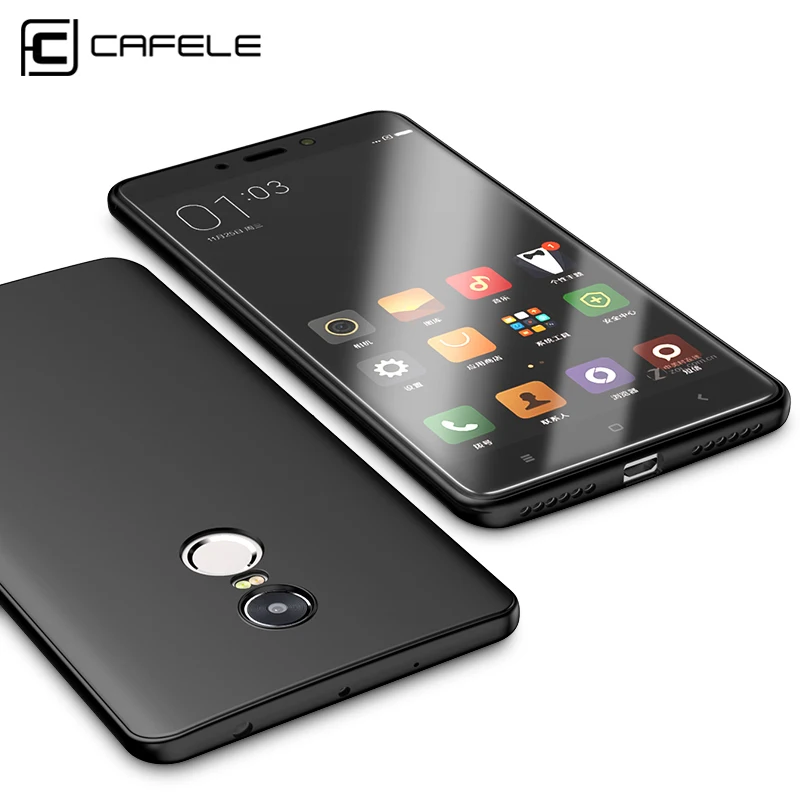 Оригинальный мягкий чехол Cafele из ТПУ для Xiaomi Redmi Note 4/Note 4X ультратонкий защитный |