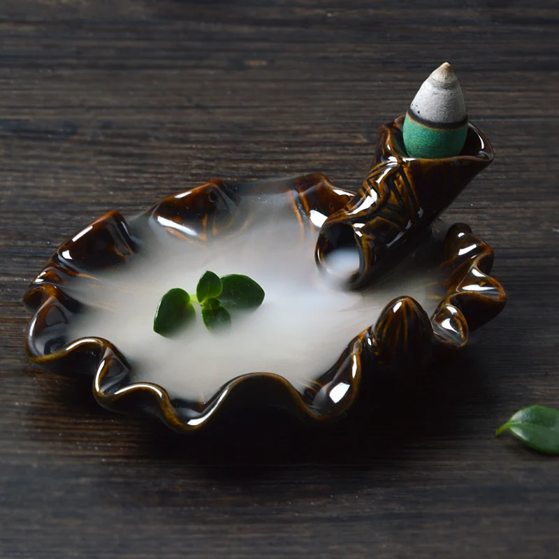 2015 Promotion Sale Velas Ceramic Oil Burners Incense Burner Cone Tower Santalwood Stove F | Дом и сад