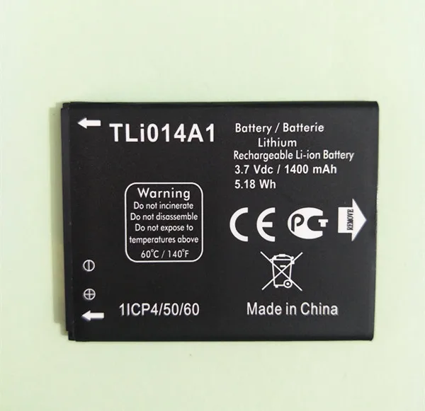 Аккумулятор Tli014A1 для телефона Alcatel 'pop 5020 5020D fire 4012 4012A 4012X 4007D Pixi 3 4 5 &quot4027 4027D /A 4027X