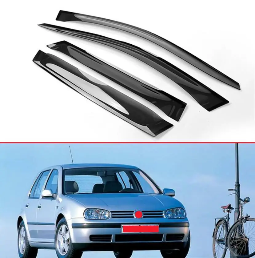 Для Volkswagen Golf 5 MK5 2004 2008 пластиковый Наружный козырек вентиляционные оттенки окна