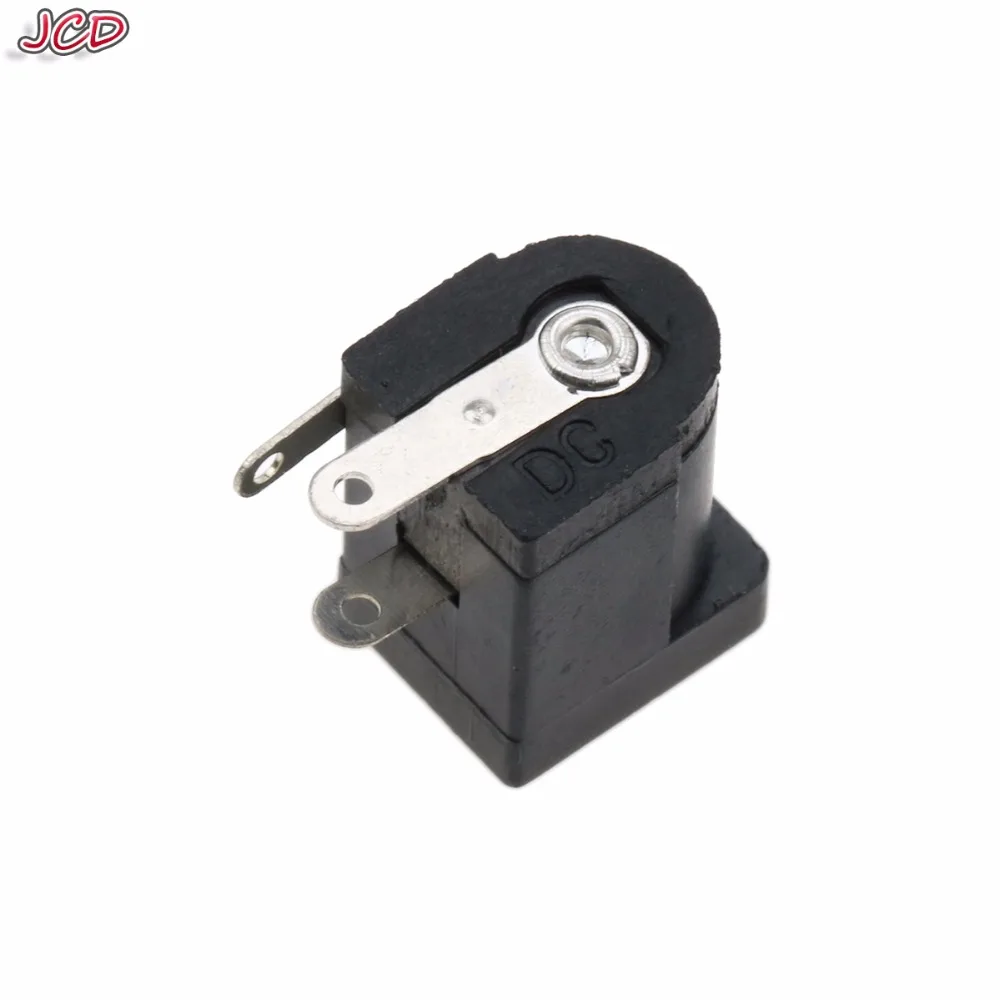 JCD стандартный разъем питания постоянного тока DC005 5 5x2 мм 5*2 круглый с иглой