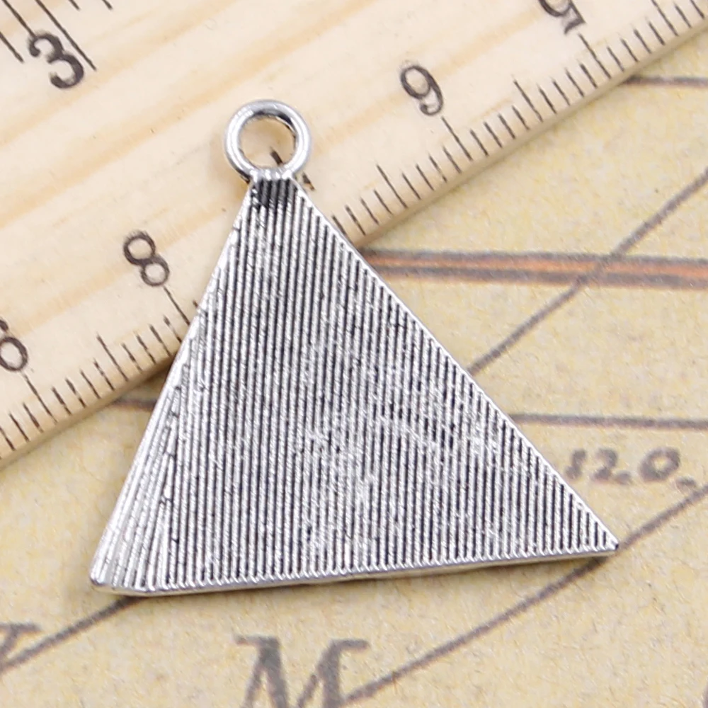 10pcs Charms Egyptian Pyramid Eye Of Horus 30x31mm Tibetan Silver Color Pendants Antique Jewelry Making DIY Handmade Craft | Украшения и