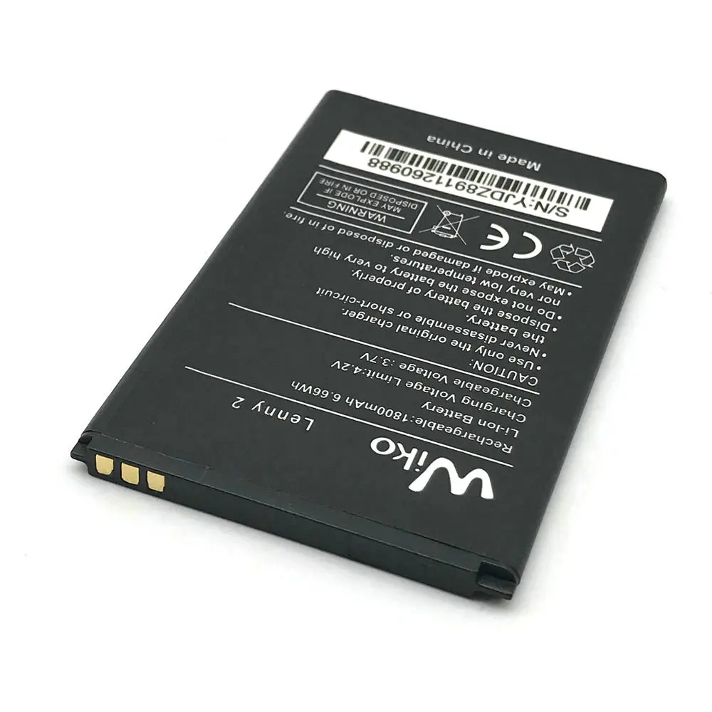 100% Новый 1800mAh Сменный литий ионный аккумулятор для Wiko Lenny 2 Lenny2 батарея + Tack Code|battery