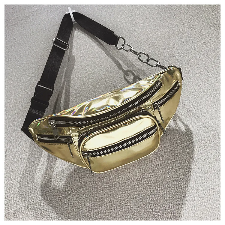 TTOU модная поясная сумка Женская поясная сумка Роскошные брендовые прозрачные голограммные поясные сумки портативные нагрудные сумки