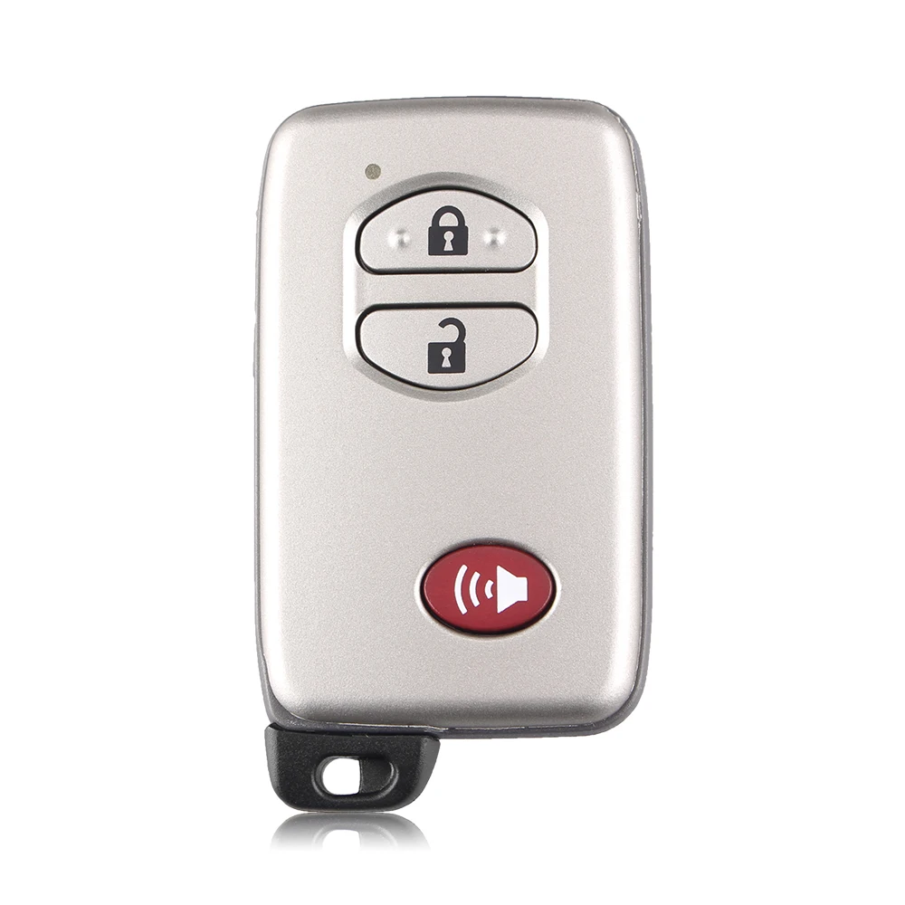 Чехол для ключей KEYYOU с 3 кнопками и дистанционным управлением Toyota Highlander Prado Crown Land