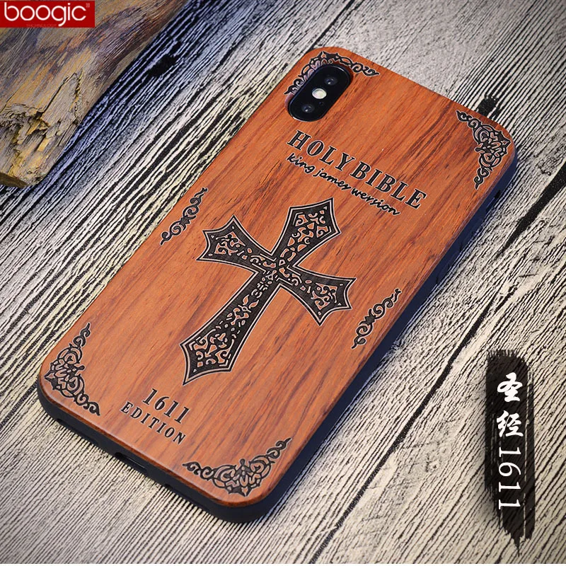 2019 новый роскошный резной деревянный чехол для телефона Apple iPhone X XS Max XR 5 5S SE 6 6plus 6S 7