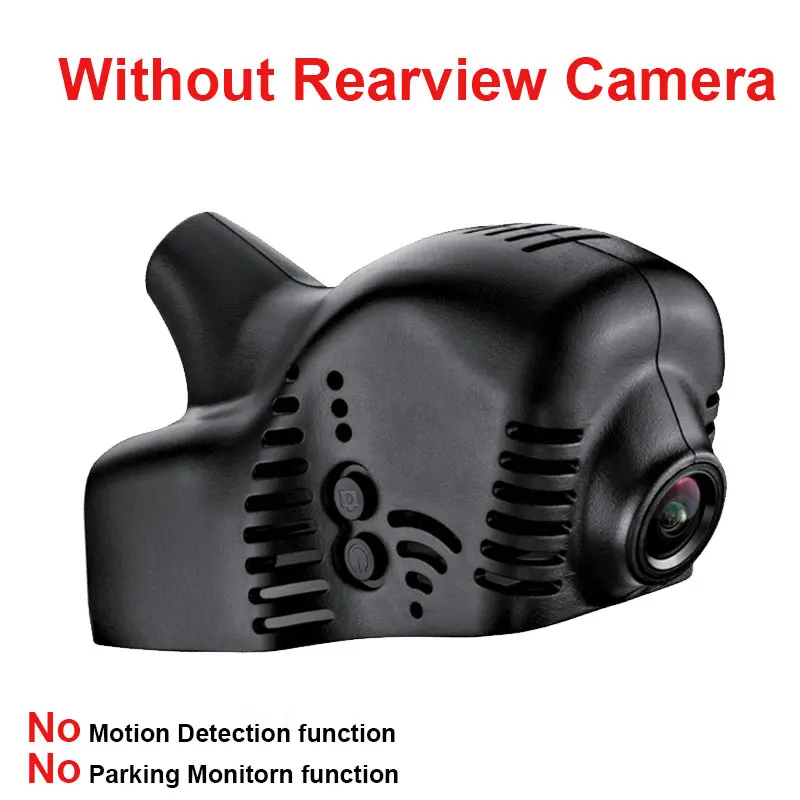 No Rear Lens Kampacar автомобильный Wifi DVR видеорегистратор для Volkswagen Polo Touran Tiguan Lavida Gran Lavida с дождем Senser видеорегистратор авто видеорегистраторы - Название цвета: No Rear Lens