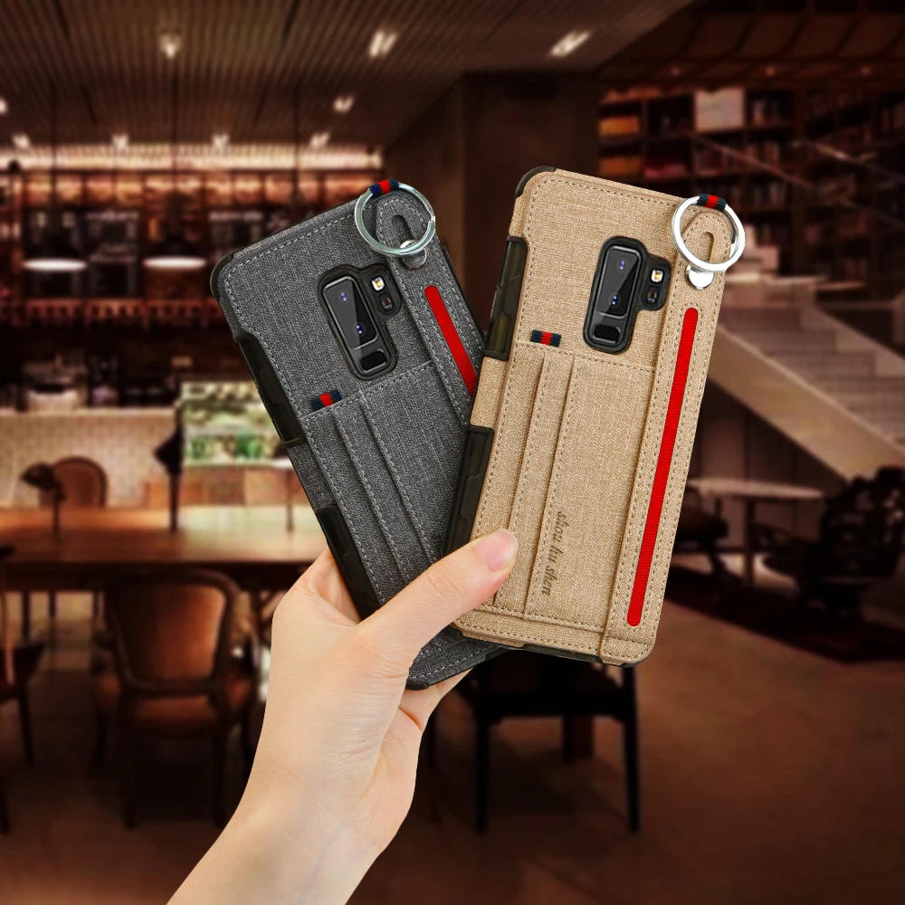 NYFundas чехол для Samsung Galaxy S10 lite plu s9 8 plus тканевый samsung note 9 |