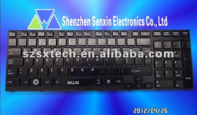 100% новая черная глянцевая клавиатура MP 09N56P066981 PK130CX2C12 португальский для Toshiba A660