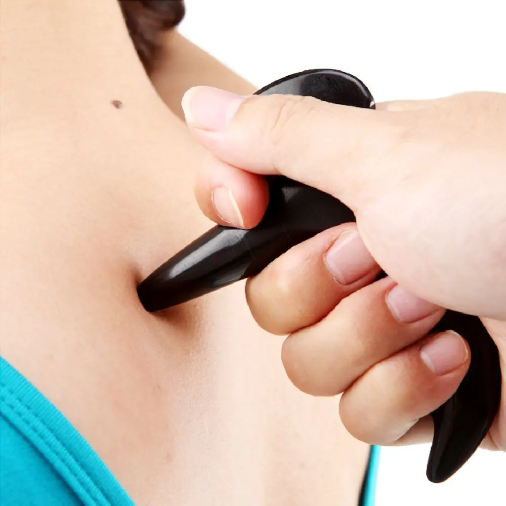 Трандионационный массажер для ног Gua Sha тайская ручка массаж красоты и здоровья