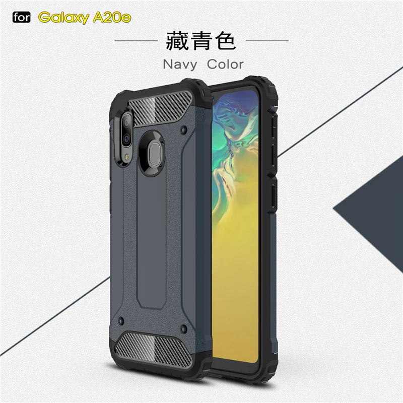 Чехол для Samsung Galaxy A20E задняя крышка телефона жесткий силиконовый чехол из