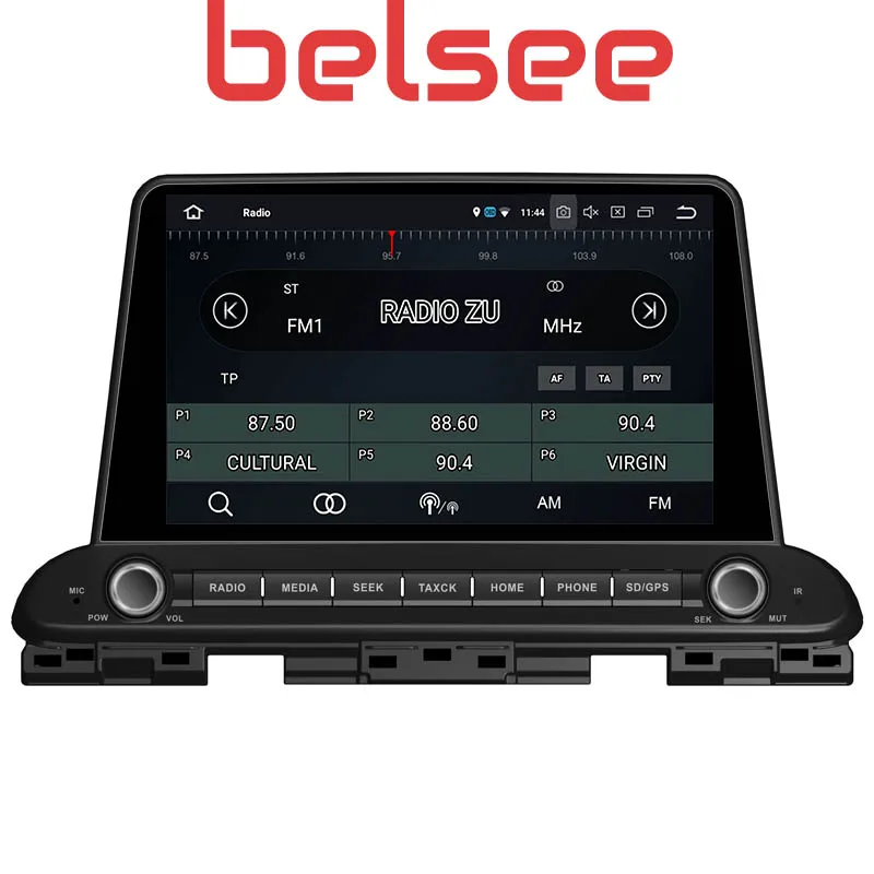 Автомагнитола Belsee для Kia Cerato Forte 2018 дюйма с IPS-экраном 8 ядер 4 Гб 32 ГБ Android Carplay Bluetooth