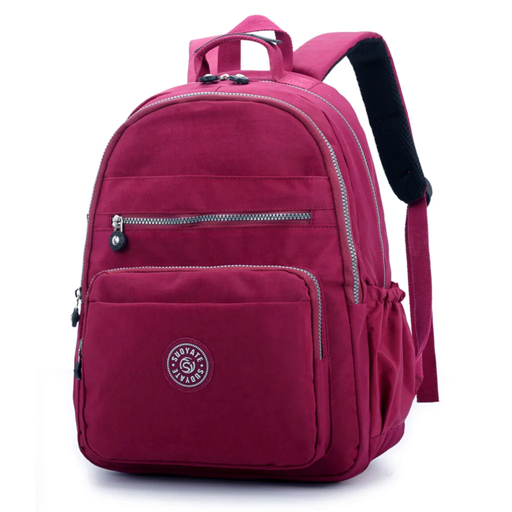 Школьный рюкзак для девочек-подростков Mochila Feminina, женские рюкзаки, нейлоновый водонепроницаемый повседневный рюкзак для ноутбука, женский рюкзак May13
