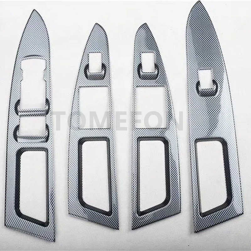 TOMEFON для Ford Mondeo 2013 ABS углеродное волокно автомобиля межкомнатные двери передний задний переключатель окна вентиляционное отверстие переключения передач накладка