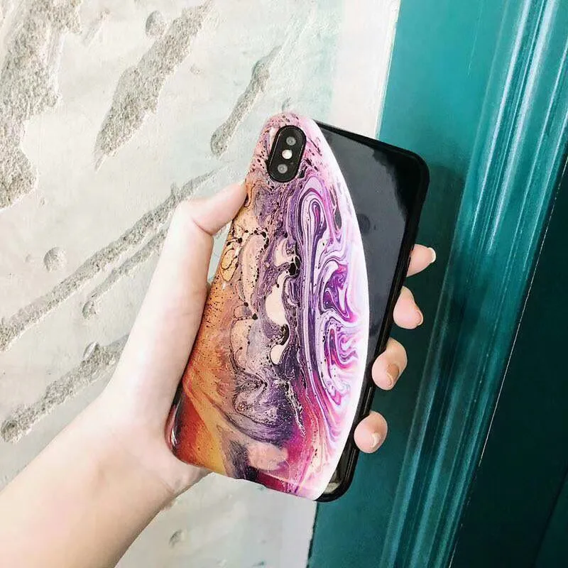 JIBAN Роскошные модные планета пара телефонных чехлов для iphone XS Max XR X 6S 6 6plus 7 plus 8