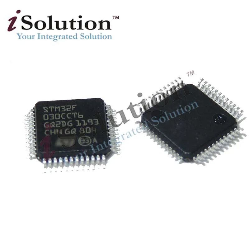 STM32F030CCT6 32-битный STM32F ARM Cortex M0 RISC 64KB флэш-2 5 V/3 3 V 48 LQFP Новый и оригинальный |