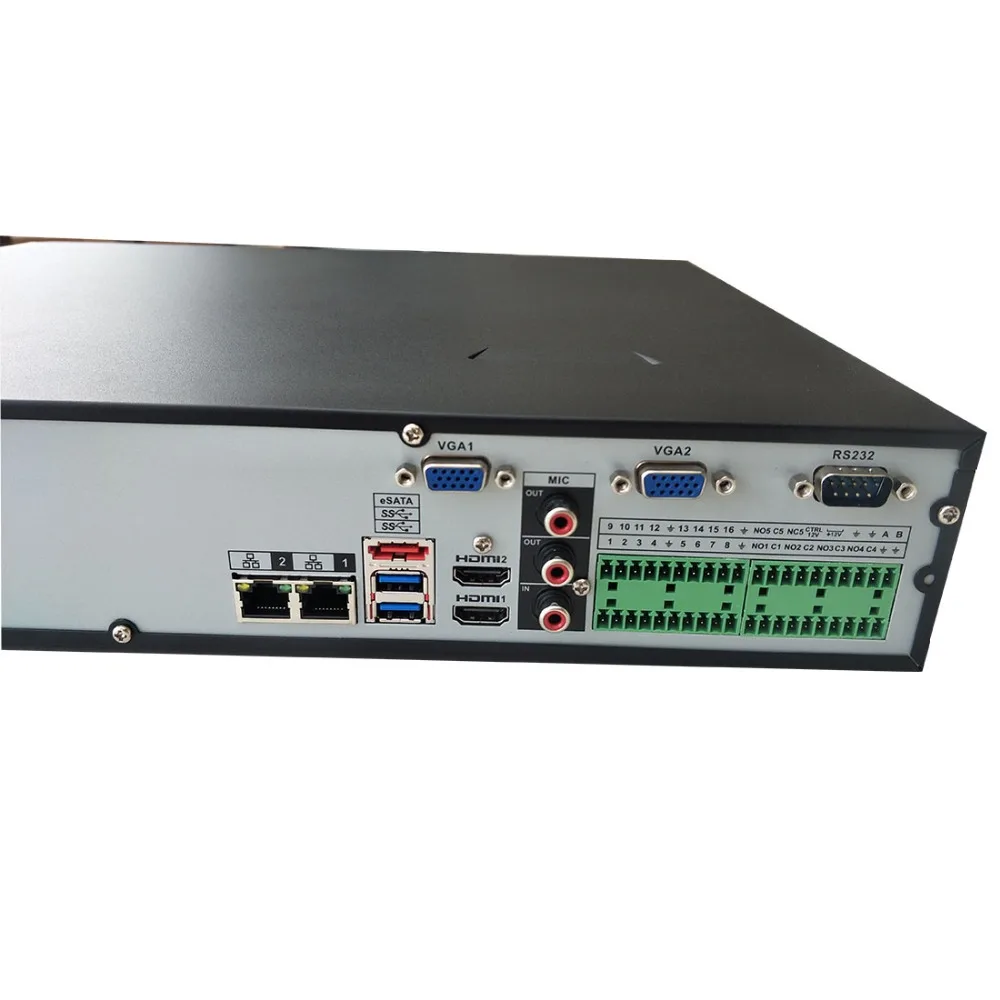 Dahua 4K &amp H.265 NVR NVR5416-4KS2 NVR5432-4KS2 видеорегистратор 16CH 32CH макс 320 Мбит/с tripwire вторжение