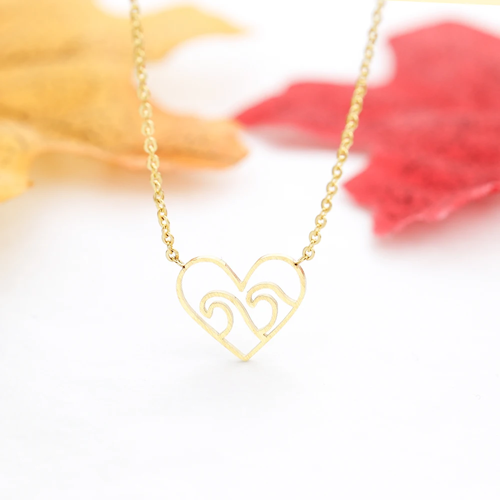 Ever Pretty women Necklace Gold Love Pendant Gift Party Jewelry custom | Украшения и аксессуары