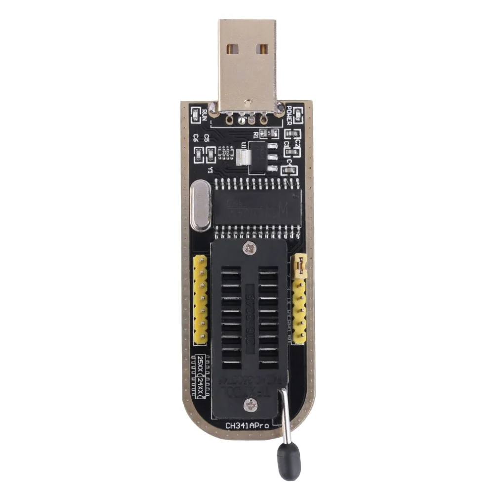 25 SPI серия 24 EEPROM CH341A BIOS писатель маршрутизации ЖК-дисплей флэш-память USB