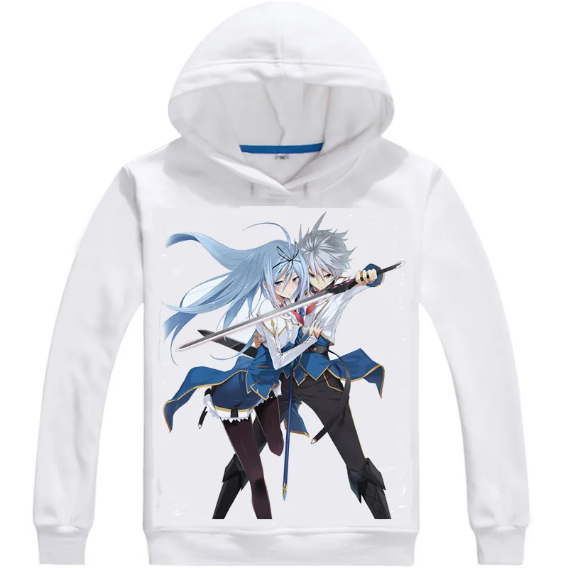 Непобежденные мужские толстовки Bahamut с капюшоном из аниме Saijaku Muhai no Bahamuto Lux Arcadia