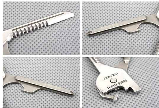 Для повседневного использования 6 в 1 переносной складной Ножи карманная цепочка