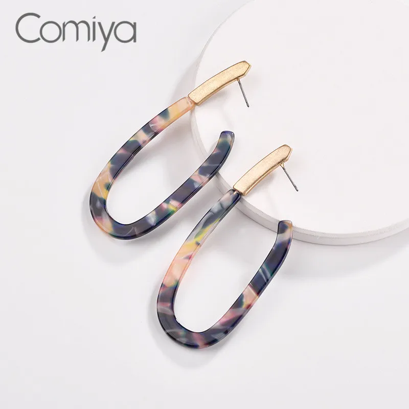 Comiya дизайнерский серьги-гвоздики для женщин ручной работы винтажные аксессуары
