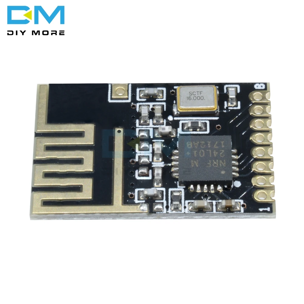 Беспроводной модуль NRF24L01 SMD 2 4 ГГц расширенная версия мини приемника