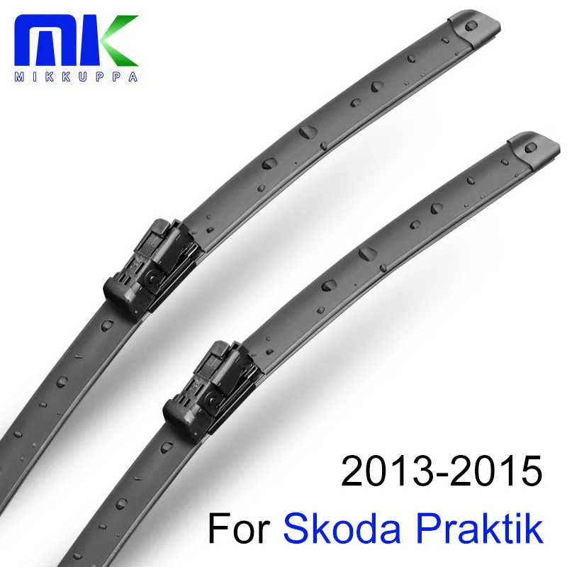 Передняя и задняя щетки стеклоочистителя Mikkuppa для Skoda doge2013 2014 2015 автомобильные